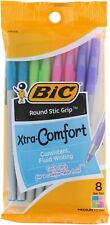 BIC Round Stic Grip Xtra Comfort Fashion Ballpoint Pens, Assorted Fashion Colors picture
