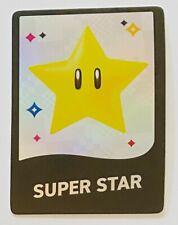 SUPER STAR FOIL TRADING CARD Super Mario Bros Wonder 2023 Mint In Top Loader picture