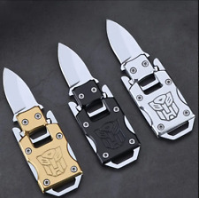 Mini portable Pocket Knife Blade Pocket Hunting Keychain High Hardness Steel picture
