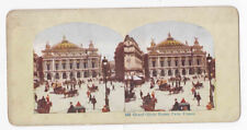 Antique 1880s Grand Opera House Paris Fort Of St. Jean Double Stereo Card P310 picture