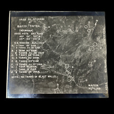 WWII CONFIDENTIAL 461st Bomb Group B-24 Mission Raid Photograph with Target picture