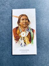 1888 N2 Allen & Ginter American Indian Chiefs Striker Apache picture