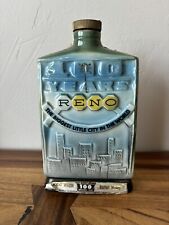 Vintage 1968 Jim Beam 100 Years Reno Nevada Whiskey Decanter picture