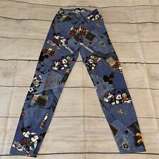 Vintage Disney Mickey Unlimited Jerry Leigh Womens Leggings Hip Hop Medium picture