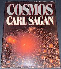 Carl Sagan DUAL SIGNED COSMOS Carl Sagan & Ann Druyan 7th Edition GE  picture