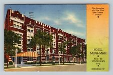 Chicago IL-Illinois, Hotel Mira-Mar, Antique, c1953 Vintage Souvenir Postcard picture