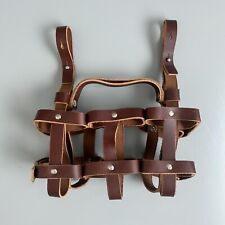 FYXATION Leather Six Pack Beer Bottle Harness Caddy Holder MotorCycle picture