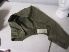 GENUINE MILITARY US WW2 HOOD HAT FOR JACKET FIELD M-1943 picture