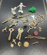 Vintage junk drawer lot items advertising Smalls Older As Shown Lot#4403 picture