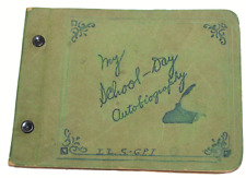 Vintage My School Day Autobiography 1933-1936 picture