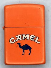 Vintage 1997 Camel Logo Orange Matte Zippo Lighter picture