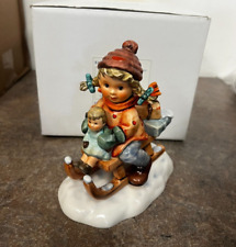 Goebel Hummel Christmas Delivery 5 1/2 inch Tall Figurine TMK-7 with Box 2014/I picture