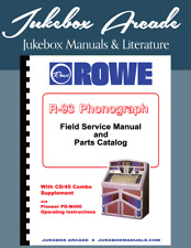 ROWE Model R-93 Service Manual, Parts, Troubleshooting,  CD/45 Combo Supplement picture