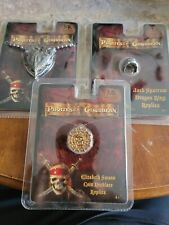 Master Replica Pirates of the Caribbean Aztec Gold Coin Tia Dalma Jack Sparow x3 picture