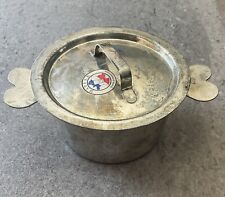 Vintage Matfer French Professional Cookwear 4” Wide 2.5” Deep With Lid  picture