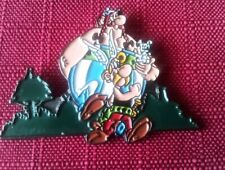 1991 Asterix Obelix Idefix Pins Signed by Parc Asterix picture
