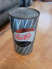 Vintage 1960's Pepsi-Cola Steel Flat Top can.  picture
