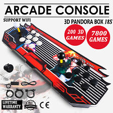 3D WIFI Pandora Box 18S 8000 Retro Video Games Double Stick Arcade Console picture