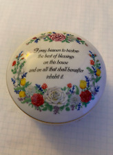 The White House Rose Garden Music Box Limited Edition Floral Artist Katy Winters picture