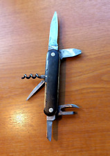 RARE KNIFE STAMP Vintage Folding Pocket KNIFE wplastic Pads, 50-60 l.c. + BONUS picture