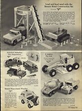 1971 PAPER AD Structo Road Construction Nylint Fire Remote Control Car Transport picture