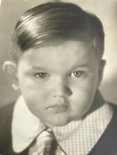 BV Photograph 8x10 1930's Boy Portrait picture