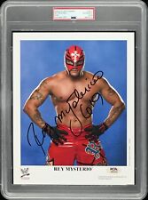 Rey Mysterio Jr 2004 WWE PSA Type 3 Vintage Publicity Photo & Authentic Auto picture