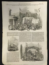 Page from The Illustrated London News April 18th 1846, South-Eastern Railway picture