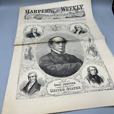 Harper's Weekly December 24 1864 No 417 The Chief Justices Of United States picture