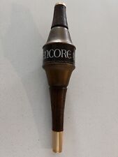 Vintage Encore Brewing Beer Tap Handle Knob 11” Pub Bar Round Schlitz picture