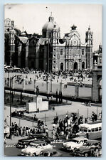 Mexico City Mexico Postcard Basilica of Our Lady of Guadalupe c1950's Posted picture