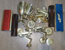 RARE Vintage LOT OF Trophy's for Parts AUTOMOTIVE AND MORE picture