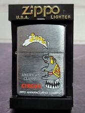 Zippo Oil Lighter AMERICAN CLASSIC CIRCUS Made in 2001 picture