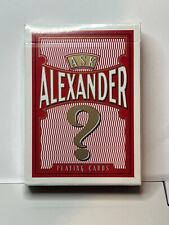 Ask Alexander Playing Cards - picture