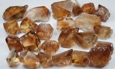 450 Ct Good Quality Honey Topaz Crystals Lot From Pakistan picture