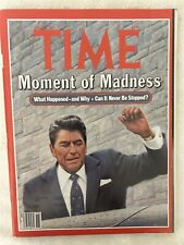 1981 TIME Magazine President RONALD REAGAN No Label MOMENT OF MADNESS Hes Shot picture