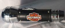 VTG Harley Davidson FLASHLIGHT Rayovac HD Embroidered Leather Grip Motorcycle picture