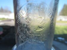 TREHP Milk Bottle White Eagle Milk Co Dairy Buffalo NY ERIE COUNTY Eagle Picture picture
