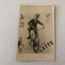 Circus Clown Performer Photo Photograph Print Bicycle Act European Vintage picture