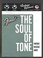 2008 Fender Vintage Reissue Amps - Bassman Reverb Princeton - 16-Page Catalog picture