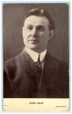 c1910's Chas Ogle Edison Player Actor Vaudville Studio Portrait Antique Postcard picture