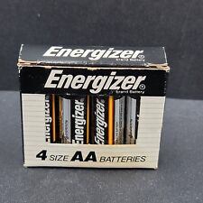 4 Vintage Energizer AA Batteries in Original Box picture