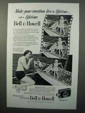 1951 Bell & Howell 16mm Auto Load Movie Camera Ad picture