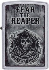 Zippo Sons of Anarchy Fear the Reaper 28502 Satin Chrome picture