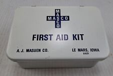 Masco First Aid Kit Le Mars Iowa A.J. Masuen Co. Vintage picture