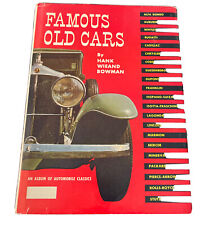 Famous Old Cars, Bowman. Arco, 3rd printing, 1968. An Album Of Automobile Classi picture