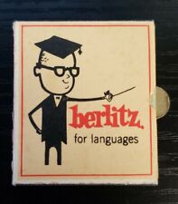 Vintage~ Unique~ Rare~Matchbook/ Box Berlitz For Languages New York City, NY picture