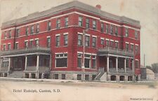 1909 Canton South Dakota SD Hotel Rudolph Postcard  “Hotel Rudolph, Canton, S. D picture