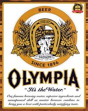 Olympia Beer - Olympia Washington - Since 1896 - Metal Sign 11 x 14 picture