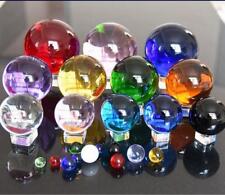 20mm-40mm Round Glass Crystal Ball Sphere Buyers Select The Size Magic Ball picture